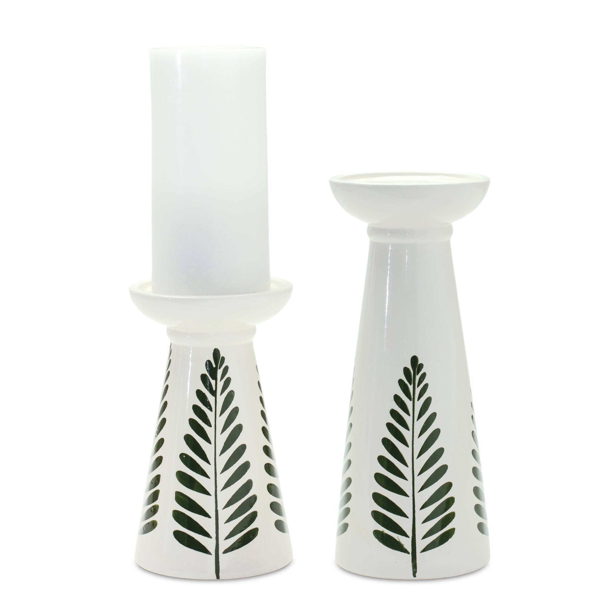 Ceramic Candle Holder Set